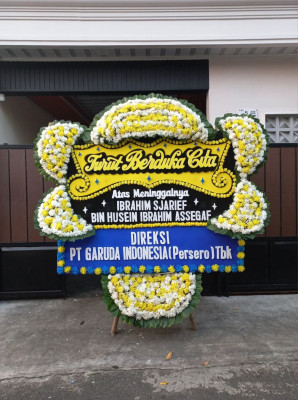 Papan Bunga Duka di Babakanpari