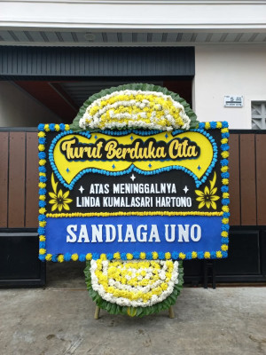 Papan Bunga Duka di Babakanpari