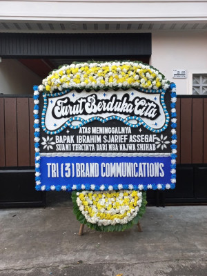 Papan Bunga Duka di Babakanpari